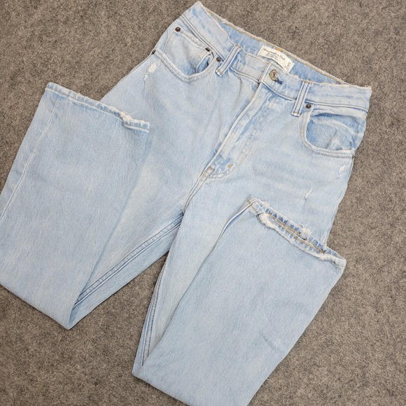 Abercrombie & Fitch Denim - Abercrombie Fitch Jeans Womens 27/4 Blue Ultra High Rise The Kick Flare Y2K